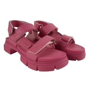 Ganni HOT Pink Sandals